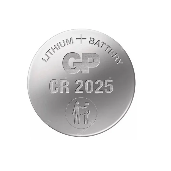 Aktuální GP LITHIUM knoflíková baterie CR2025 B1525