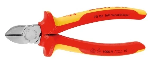 Výprodej KNIPEX kleště štípací VDE 2K stranové chrom