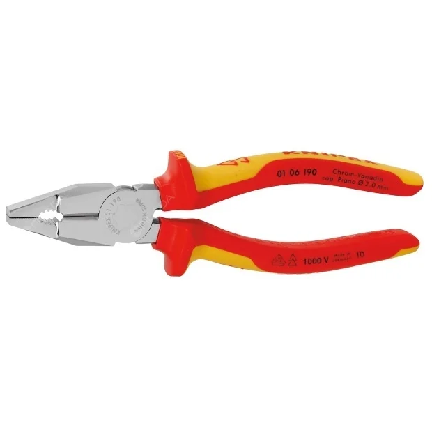 Horká Nabídka KNIPEX kleště kombinované VDE chromované 2K-rukojeti 64+53 HRC