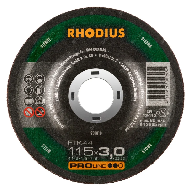 RHODIUS řezný kotouč FTK44 115x3,0x22 PROline na hliník Akce
