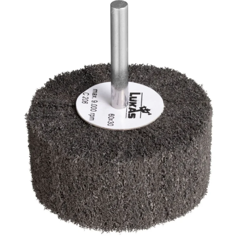 LUKAS brusný vějíř SFV Ø 80mm SiC rouno, stopka 6mm Originální
