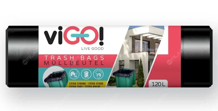viGO! pytle odpadkové LDPE černé 10ks Vrácení Zdarma