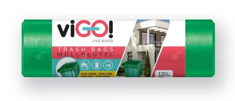 Objednat Nyní viGO! pytle odpadkové LD 120l SKLO/ zelené 7ks