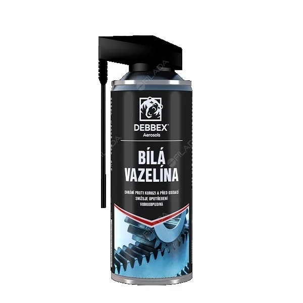 Objednat Nyní DEBBEX bílá vazelína sprej 400ml