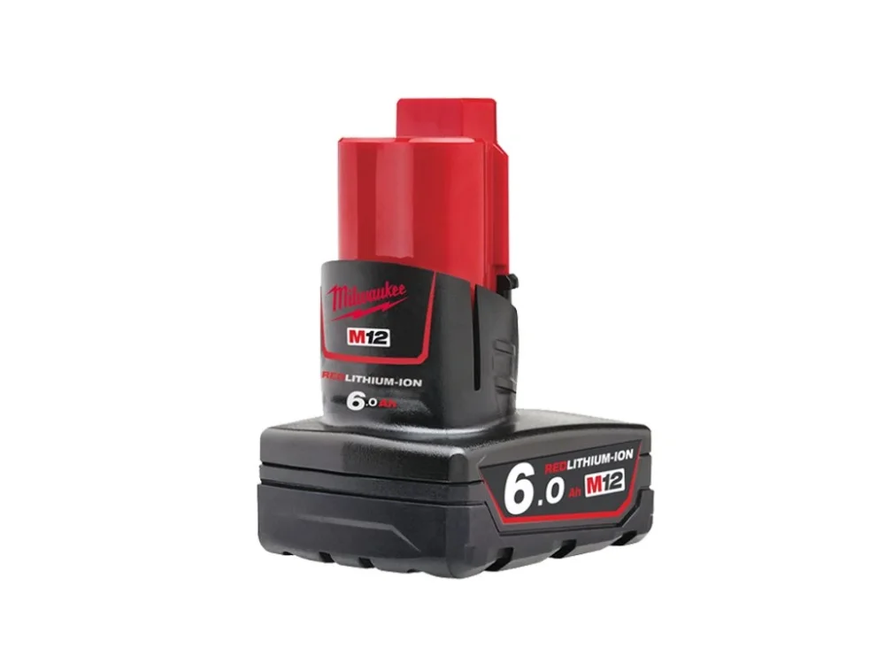 Must-Have Milwaukee M12 B6, 6,0Ah akumulátor