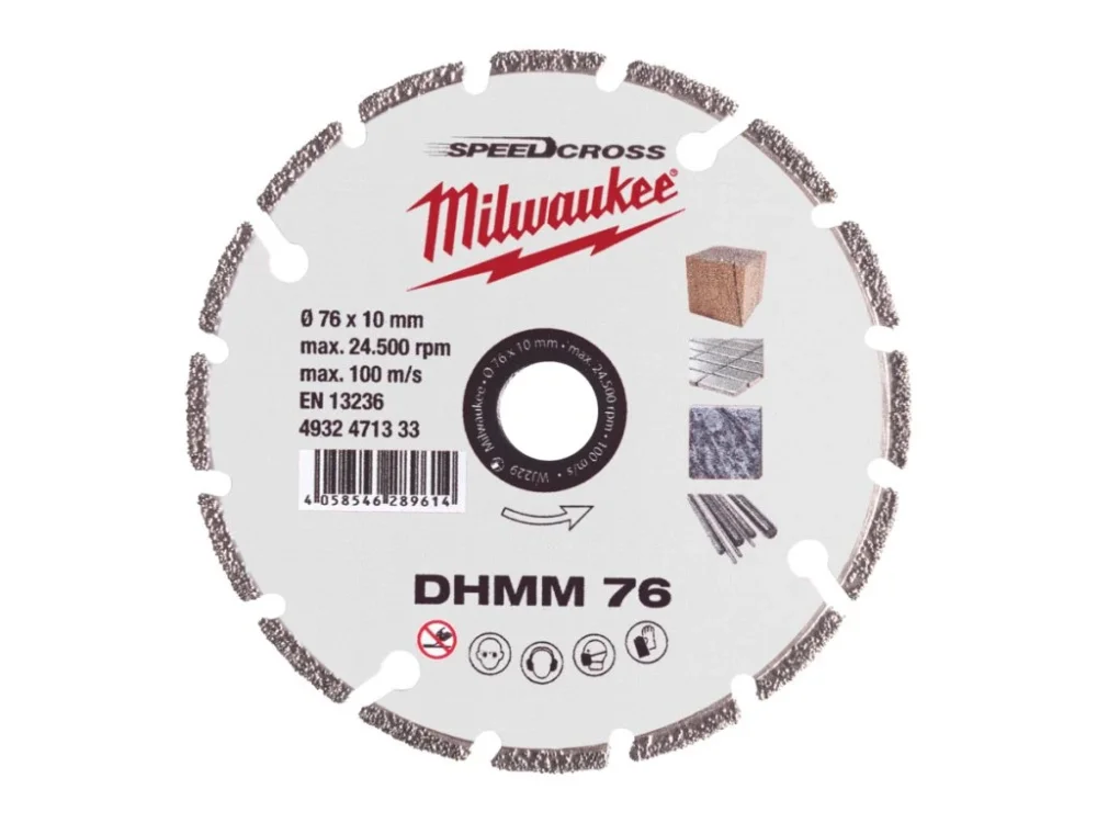Originální Milwaukee diamantový kotouč Multi Material Blade 76 - 1 ks