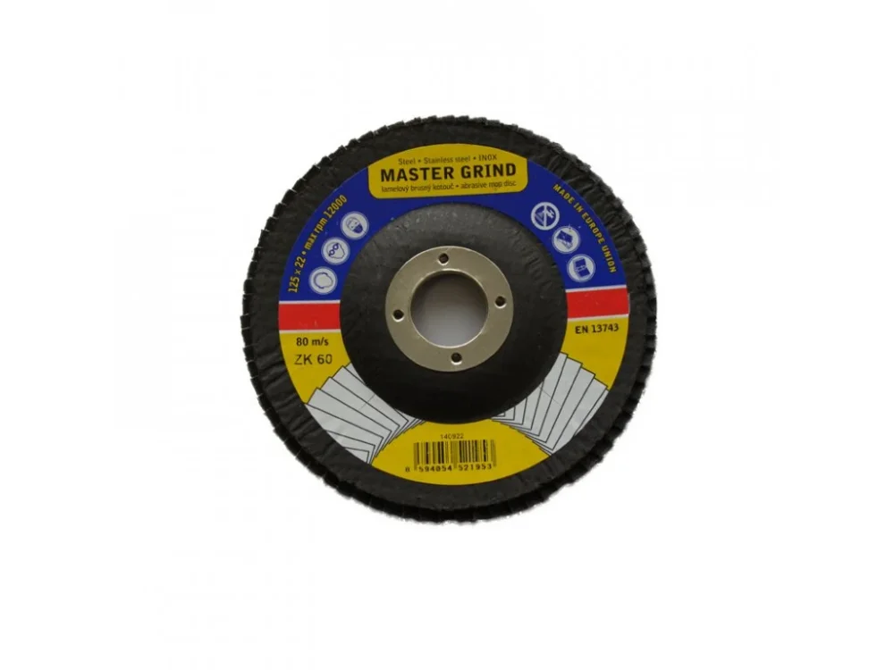 Lamelový kotouč 125 mm ZK60 MASTER GRIND Víkendová Akce