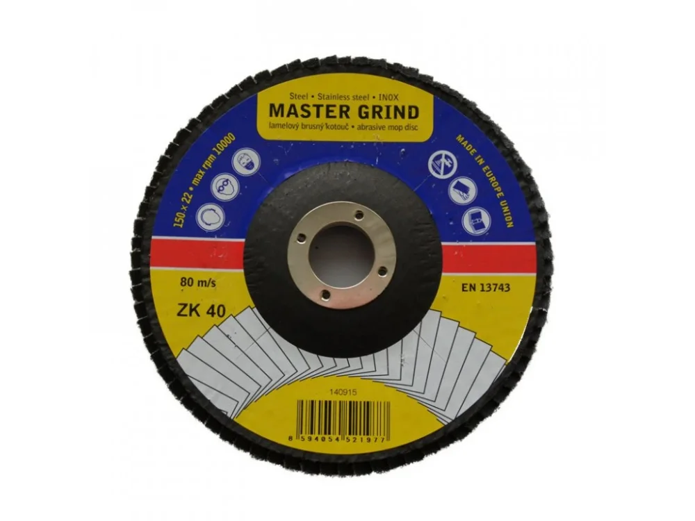 Lamelový kotouč 150 mm ZK40 MASTER GRIND Hit Sezóny