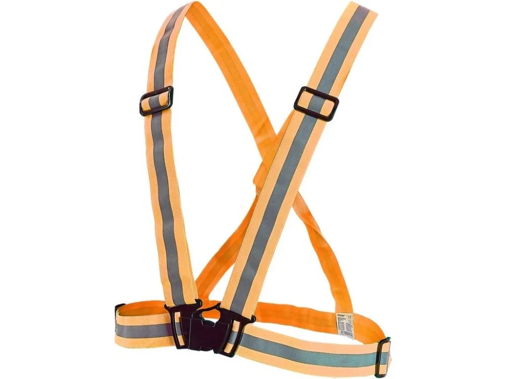Přímo Od Výrobce Reflexní elastický KŘÍŽ CROSS, oranžový