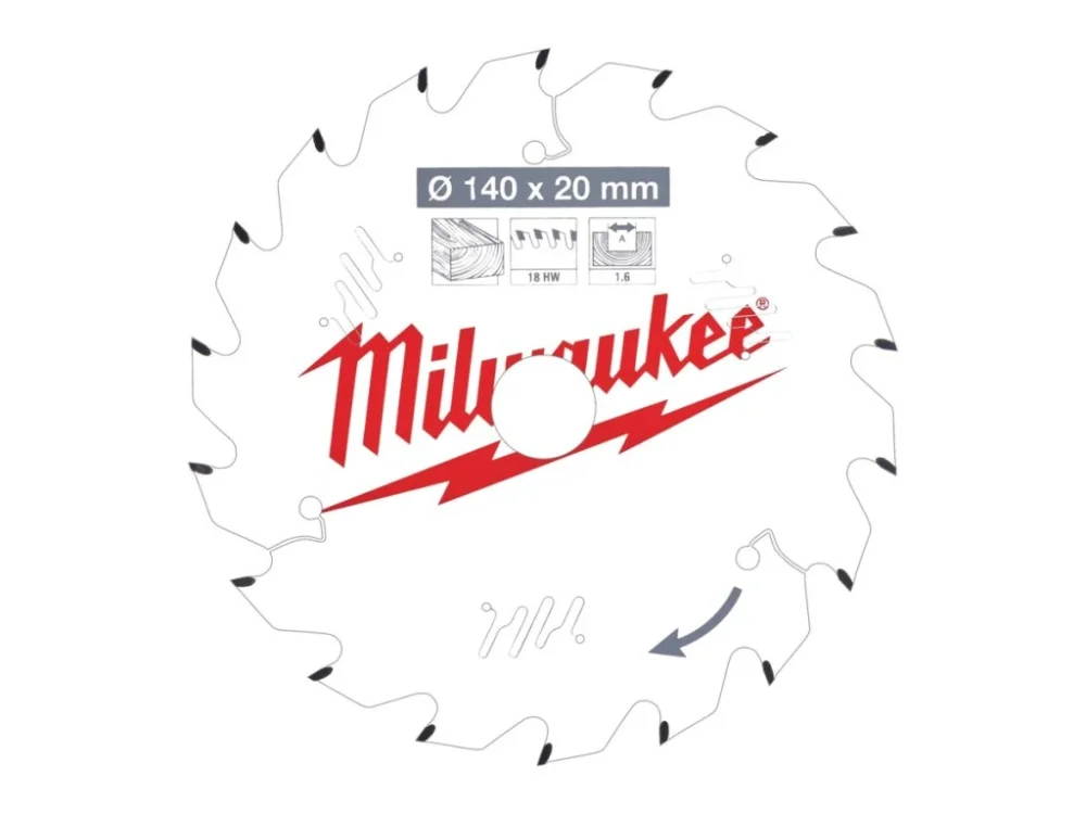 Milwaukee pilový kotouč 140/20/1.6/18z Sleva