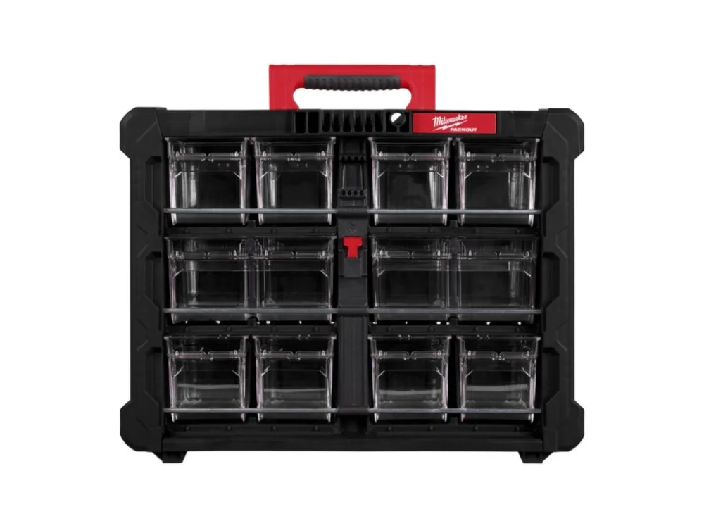 Milwaukee organizér s výklápěcími boxy PACKOUT Oblíbený
