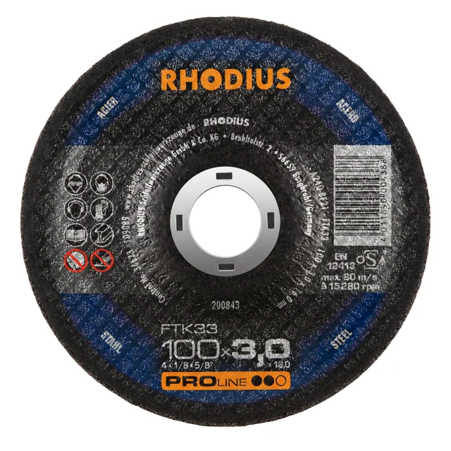 Rhodius FTK33 100x3,0x16,00 Řezný kotouč Bal. 25 Must-Have