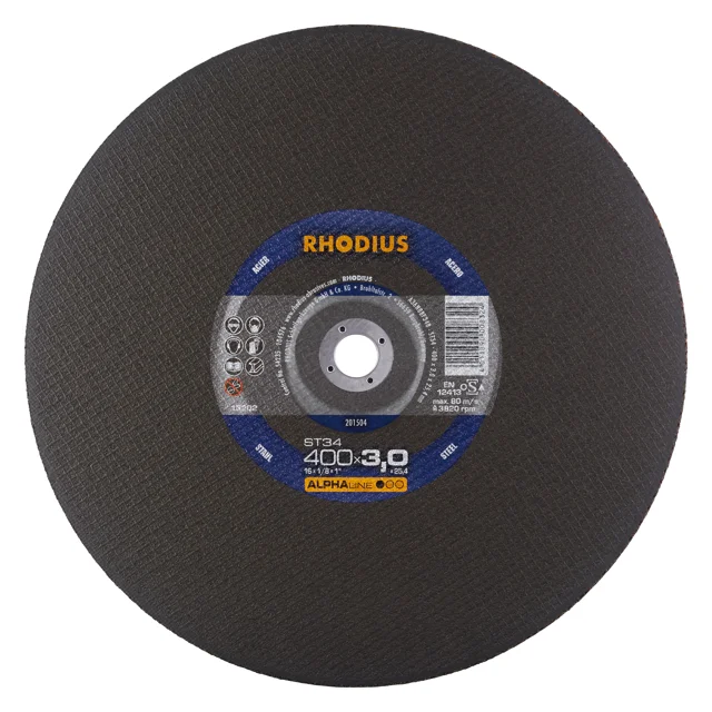 Nakupujte Hned Rhodius ST34 400x3,0x25,40 Řezný kotouč Bal. 10