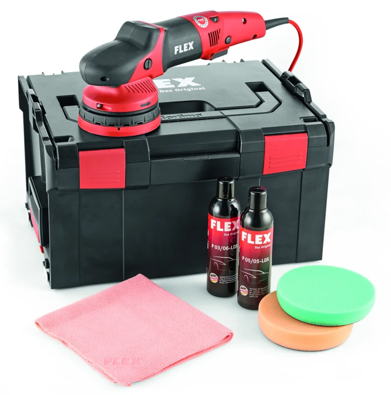 FLEX Excentrická leštička XCE 10-8 125 P-Set 230/CEE Přímo Od Výrobce
