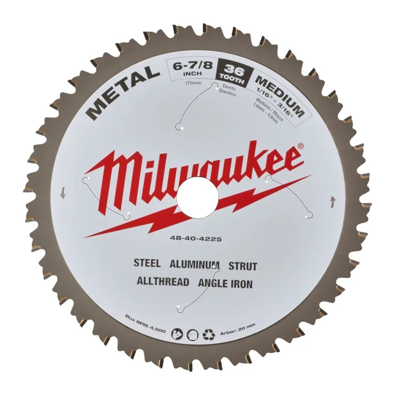 Bezpečná Platba Milwaukee Pilový kotouč kov 174x20x1,6x60