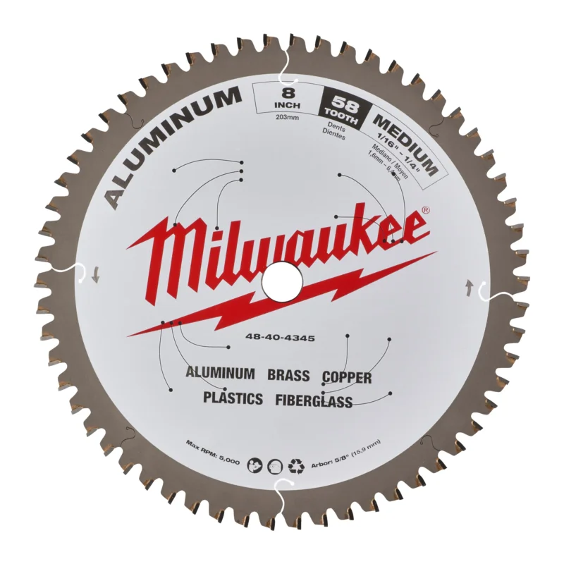 Objednat Nyní Milwaukee Pilový kotouč hliník 203x5/8x2,4x58