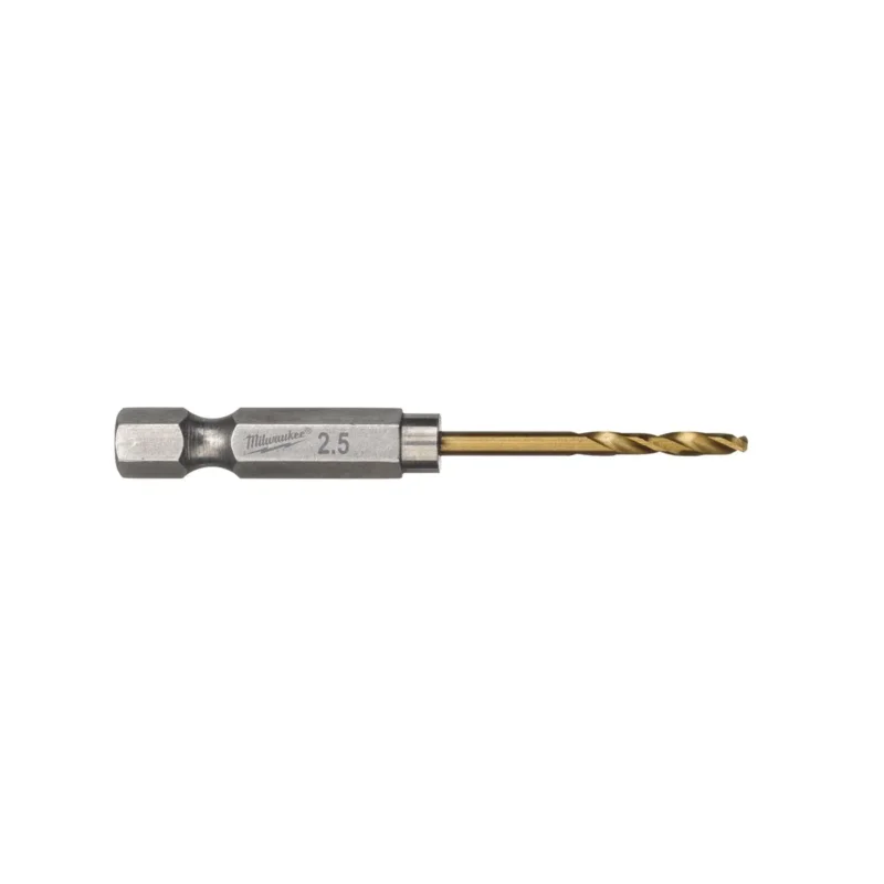 Milwaukee Vrták RedHex HSS-G Ti průměr2,5mm - 10ks Originální