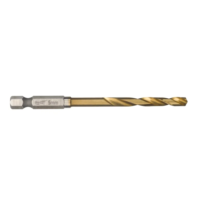 Originální Milwaukee Vrták RedHex HSS-G Ti průměr5mm - 10ks