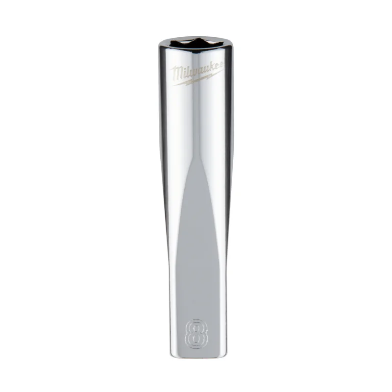 Milwaukee Průmyslová hlavice 1/4" metrické 8 mm prodloužené Výprodej