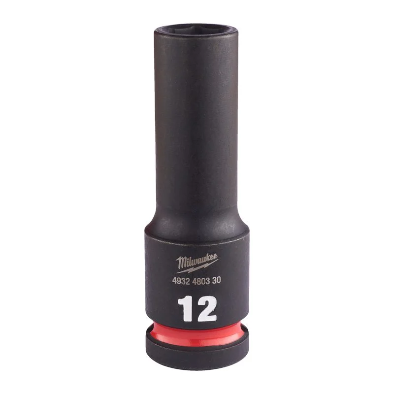 Top Prodej Milwaukee Průmyslové hlavice Shockwave 1/2" HEX 12mm prodloužené