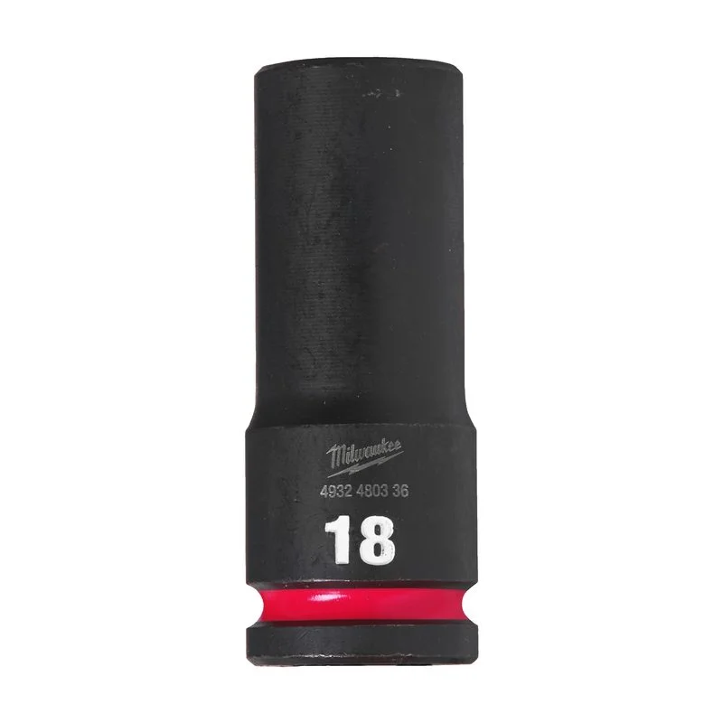 Víkendová Akce Milwaukee Průmyslové hlavice Shockwave 1/2" HEX 18mm prodloužené