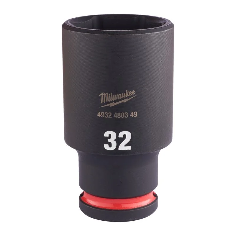 Akce Milwaukee Průmyslové hlavice Shockwave 1/2" HEX 32mm prodloužené