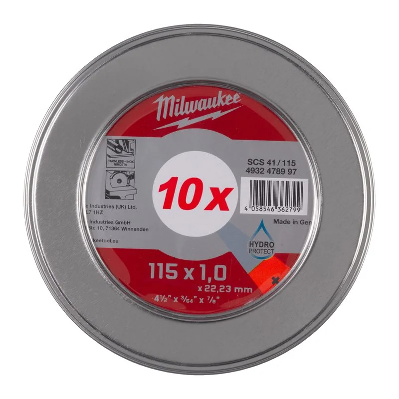 Rychlé Dodání Milwaukee Řezný kotouč PRO+ 115X1 - 10kskovový box