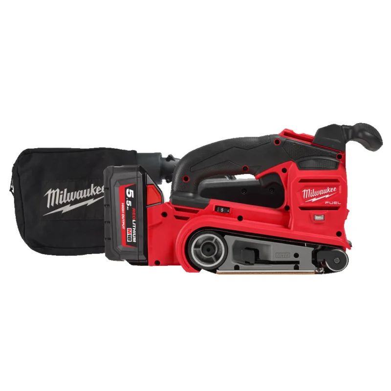 Milwaukee M18 FBTS75-552X 75 mm Pásová bruska Vrácení Zdarma