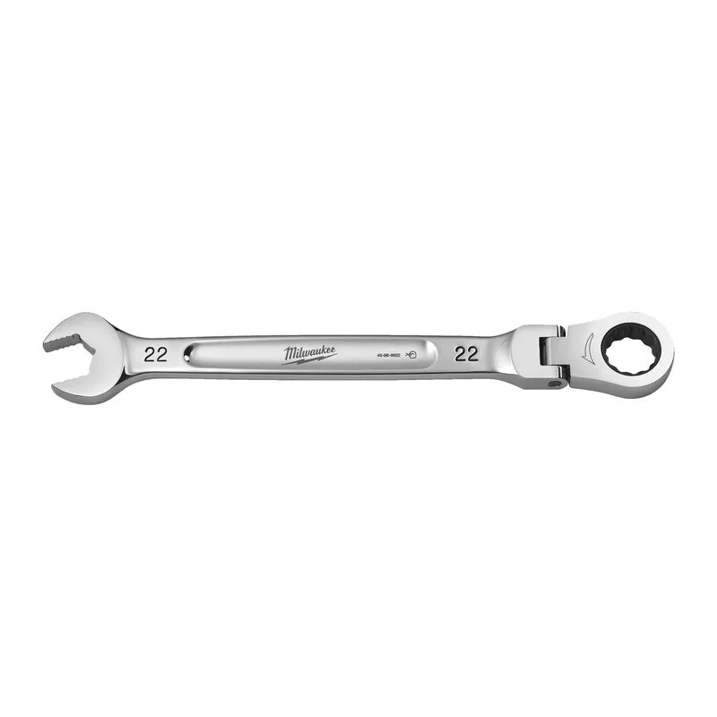 Levný MilwaukeeRáčnový očkoplochý klíč MAX BITE s kloubem 22 mm
