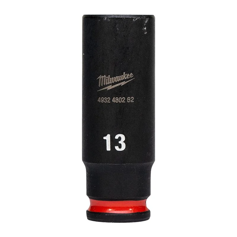 Milwaukee Průmyslové hlavice Shockwave 1/4" HEX 13mm dlouhé Sezónní Sleva