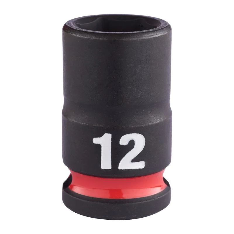 Milwaukee Průmyslové hlavice Shockwave 3/8" HEX 12mm krátké Hit Sezóny