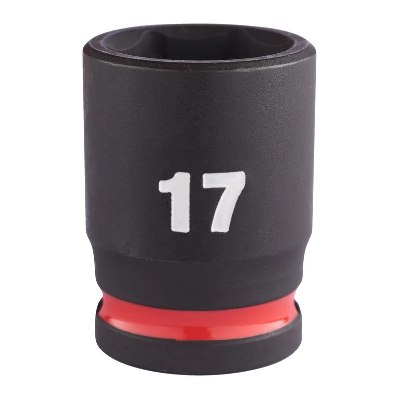 Milwaukee Průmyslové hlavice Shockwave 3/8" HEX 17mm krátké Novinka