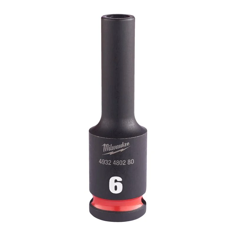 Milwaukee Průmyslové hlavice Shockwave 3/8" HEX 6mm dlouhé Sleva