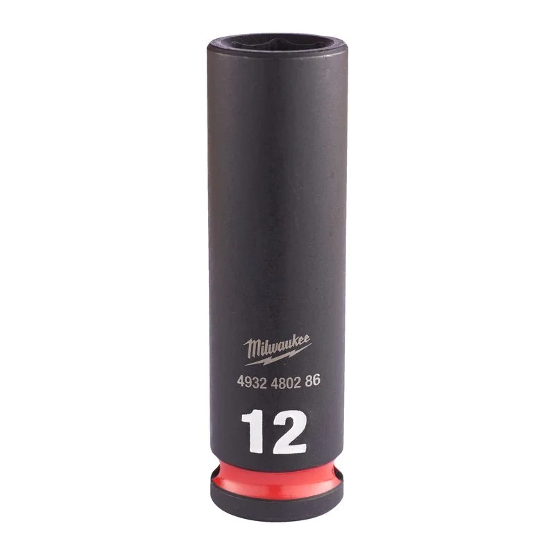 Milwaukee Průmyslové hlavice Shockwave 3/8" HEX 12mm dlouhé Vrácení Zdarma