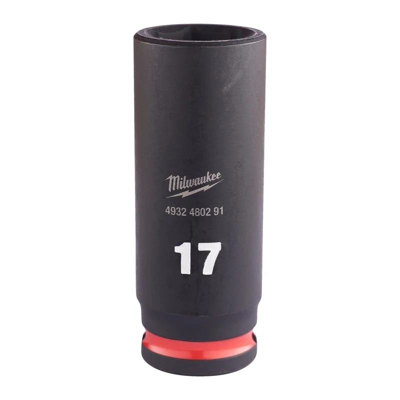 Sezónní Sleva Milwaukee Průmyslové hlavice Shockwave 3/8" HEX 17mm dlouhé