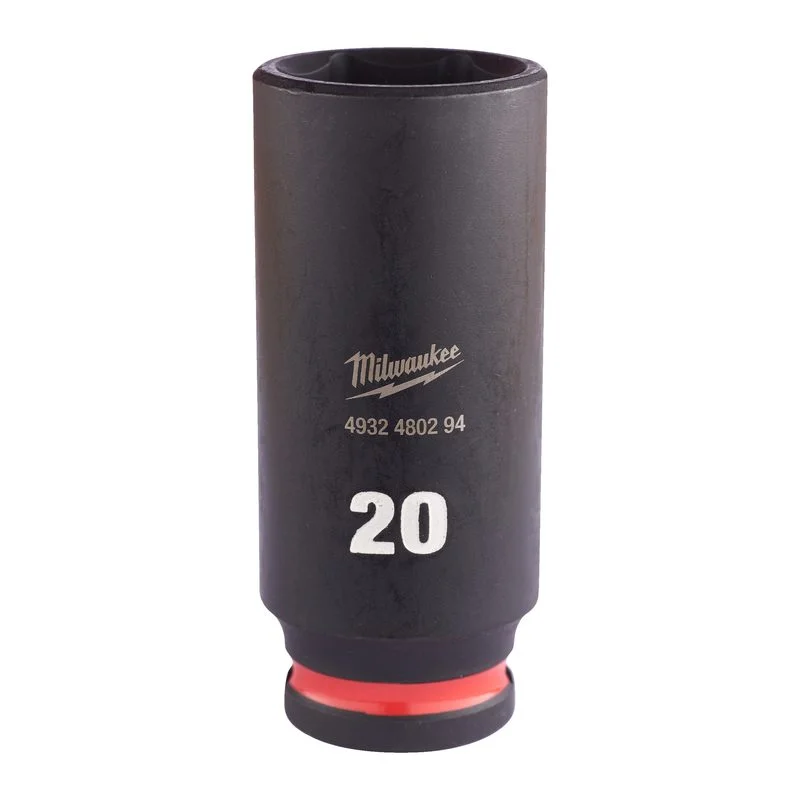 Finální Výprodej Milwaukee Průmyslové hlavice Shockwave 3/8" HEX 20mm dlouhé