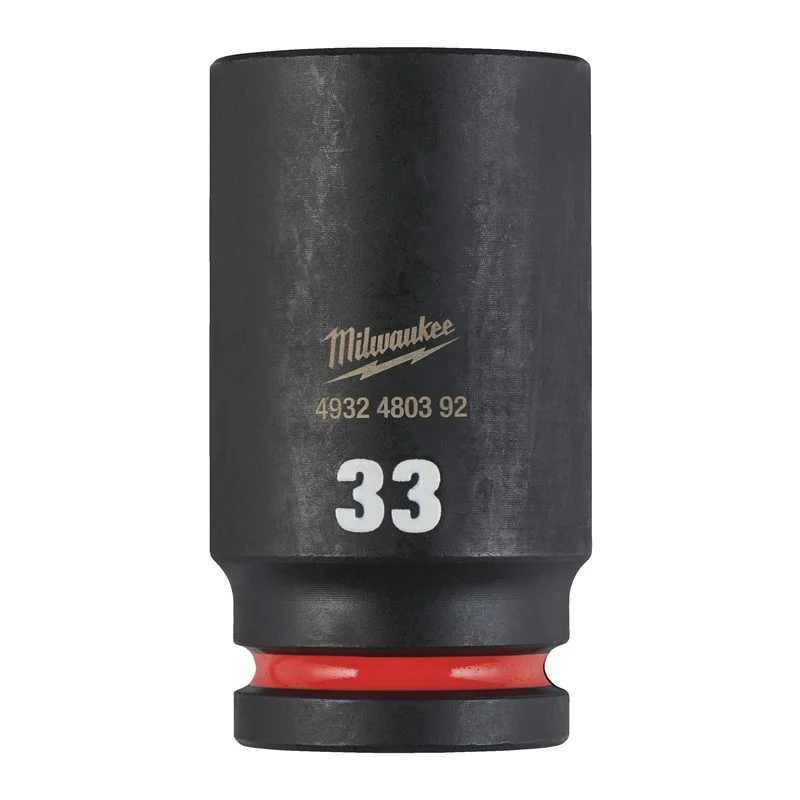 Cenový Hit Milwaukee Průmyslové hlavice Shockwave 3/4" HEX 33mm dlouhé