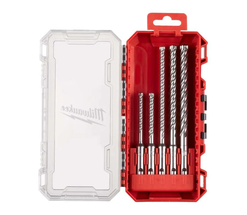Milwaukee 5ks sada vrtáků SDS-plus MX4 Expresní Doručení