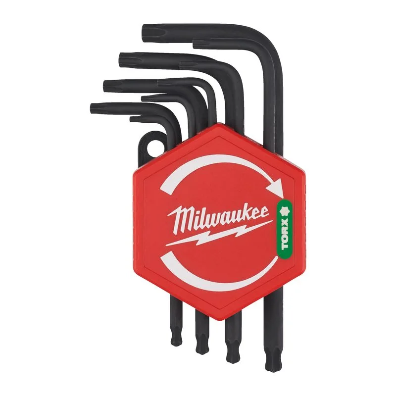 Expresní Doručení Milwaukee 9ks sada klíčů Torx zahnutých kompaktních