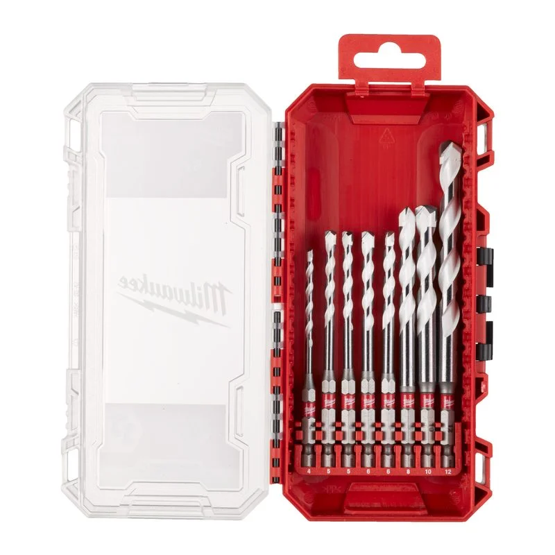 Zlevněný Milwaukee 8ks sada vrtáků Multi Material