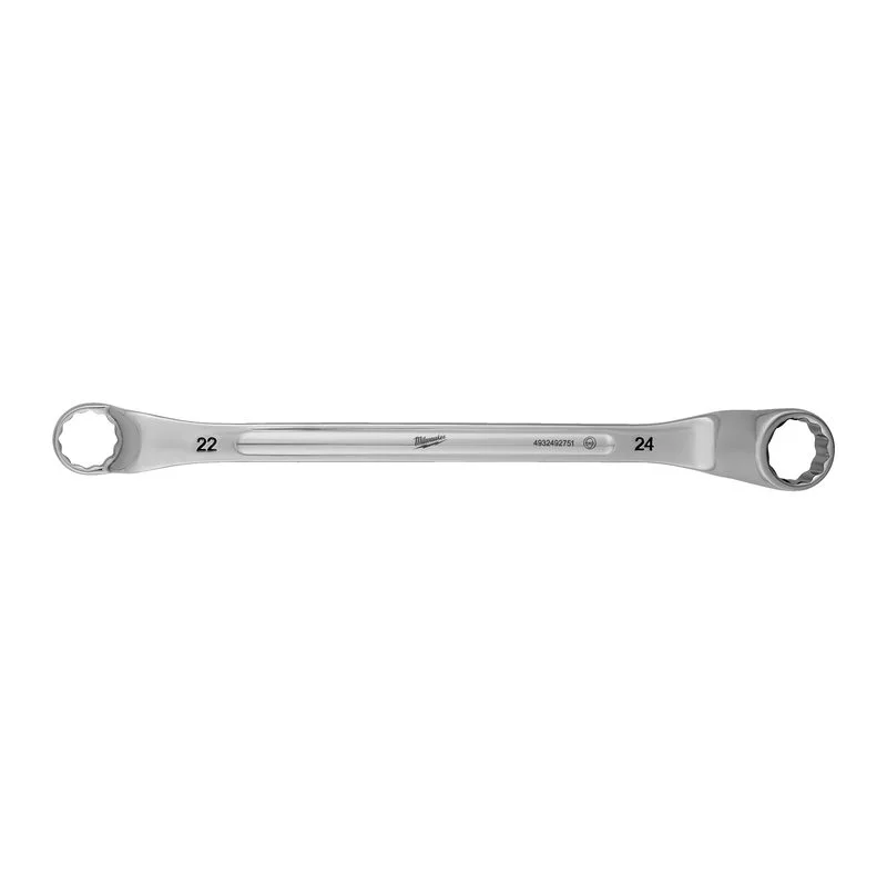 Speciální Cena Milwaukee Vyhnutý oboustr. očkový klíč 75° 22x24mm