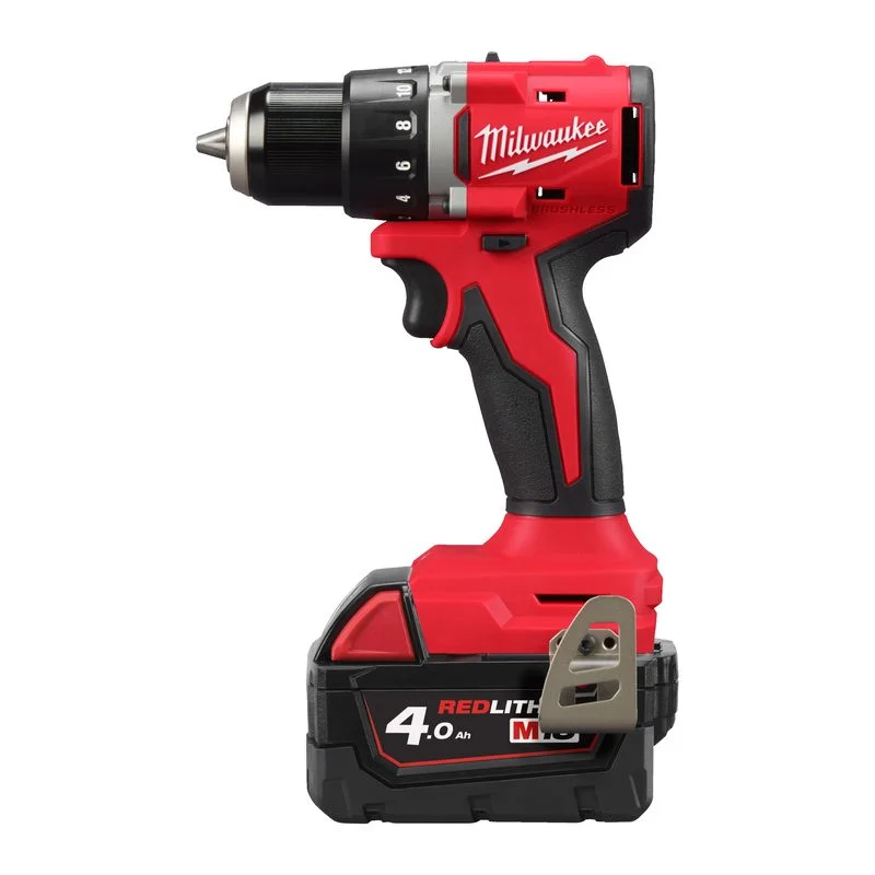 Milwaukee M18 BLDDRC-402Ckompaktní bezuhlíkový vrtací šroubovák Hit Sezóny