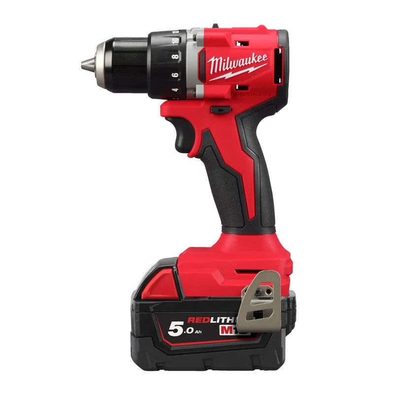 Kup Teď Milwaukee M18 BLDDRC-502Ckompaktní bezuhlíkový vrtací šroubovák