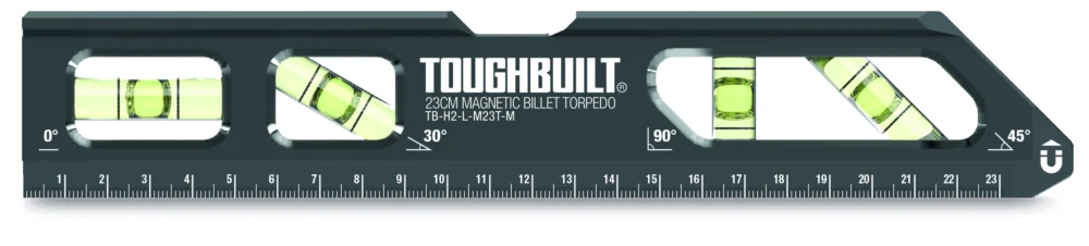 Top Prodej ToughBuilt Vodováha Torpédo magnetická 23 cm