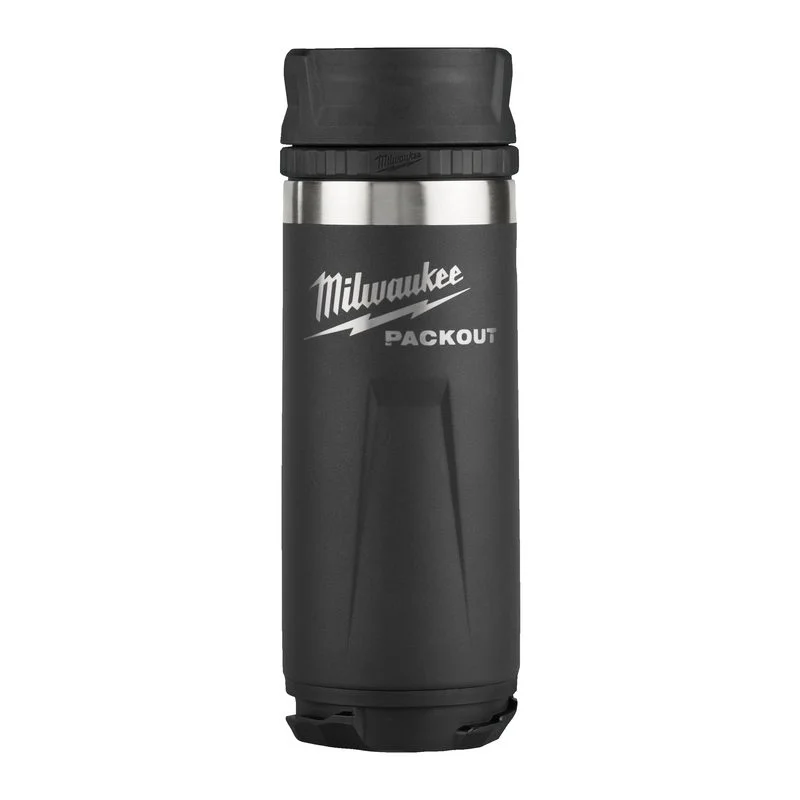Milwaukee Hrnek PACKOUT 532 ml černý Sip Lid Vysoce Kvalitní