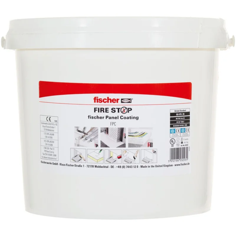 Nízká Cena Fischer FireStop FPC / 5 l protipožární tmel (pro styčné plochy panelu a dodatečný nátěr)