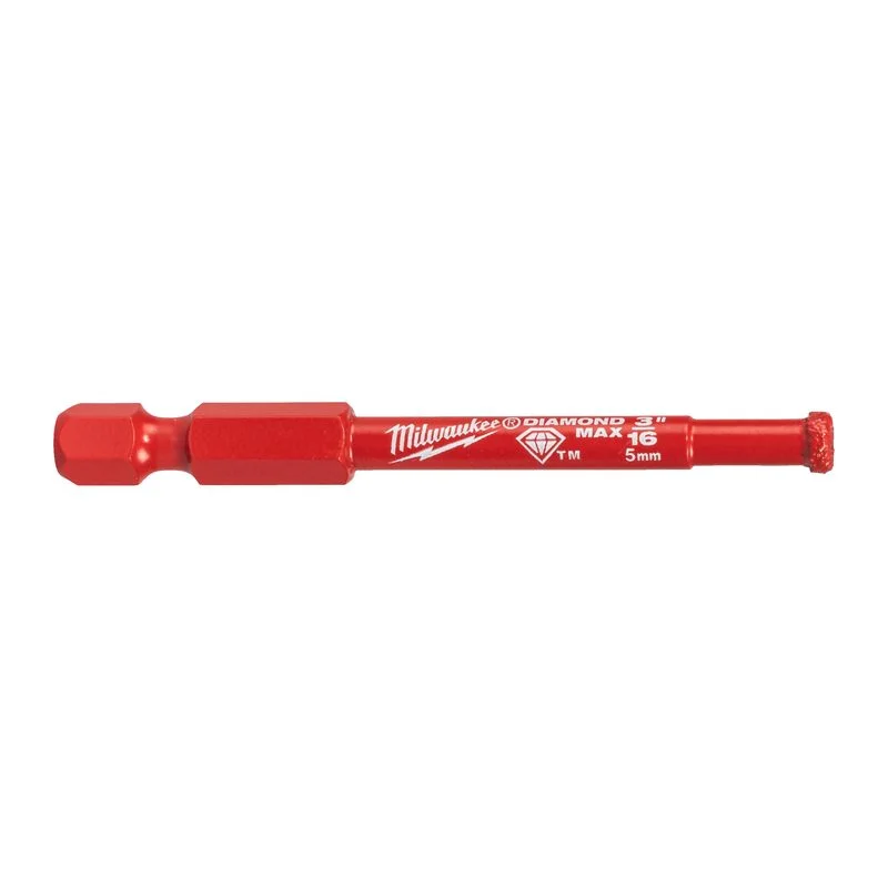 Milwaukee Diamond PLUS vrtáky pro suché/ mokré vrtání 5 MM Vrácení Zdarma