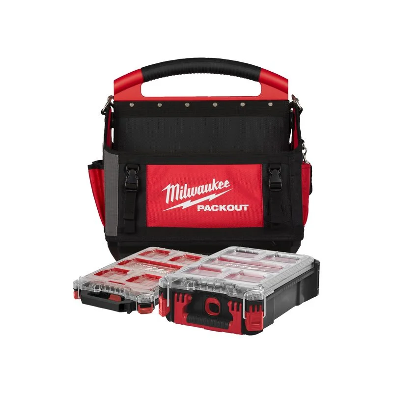 Milwaukee Sada tašky a organizeru PACKOUT Značkový