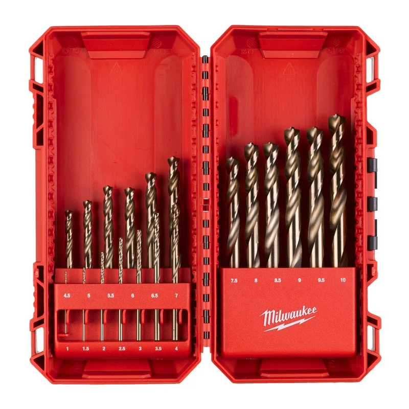 Poslední Šance Milwaukee 19ks sada vrtáků do kovu RED COBALT HSS-Co