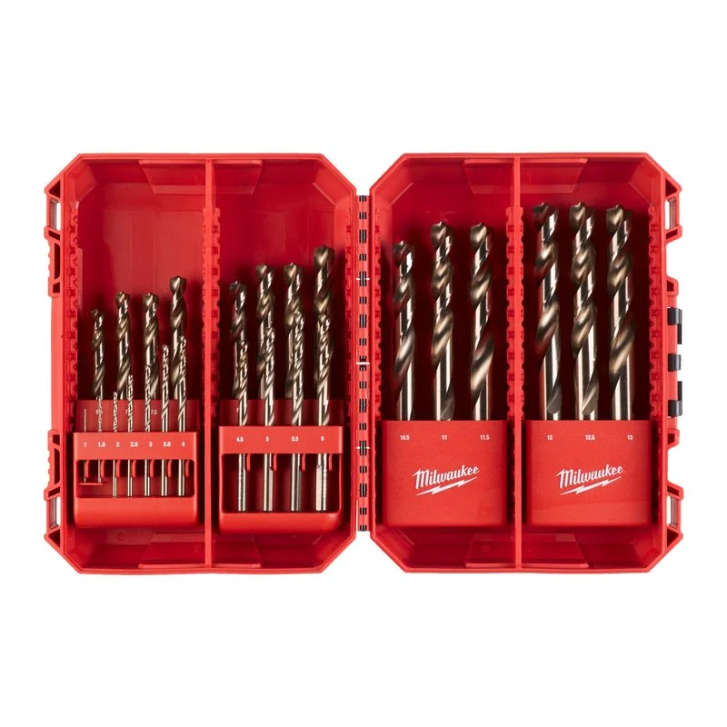 Autentický Milwaukee 25ks sada vrtáků do kovu HSS-Co
